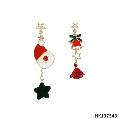 Xmas Mixed Styles Metal Alloy Drop Earring