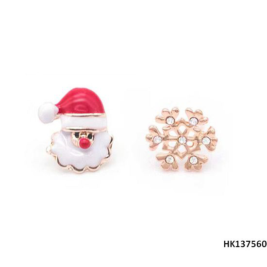 Xmas Mixed Styles Metal Alloy Stud Earring