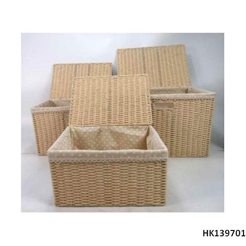 Straw Storage Basket
