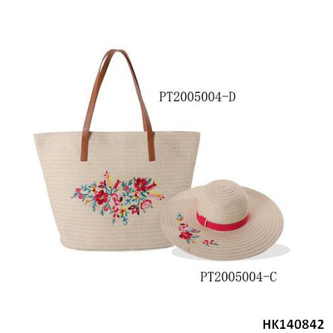 Straw Hat, Straw Bag