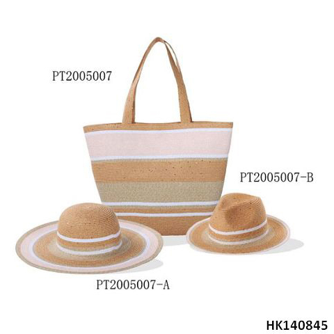 Straw Hat, Straw Bag