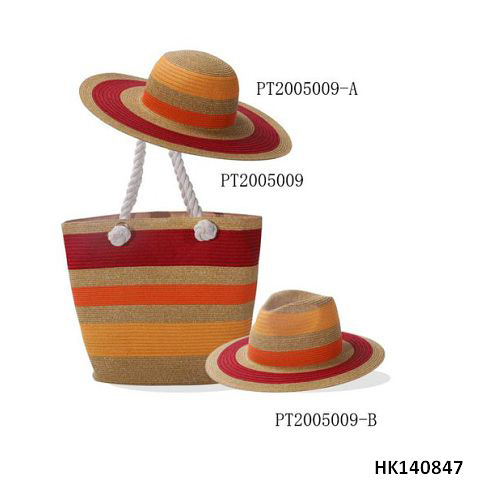 Straw Hat, Straw Bag