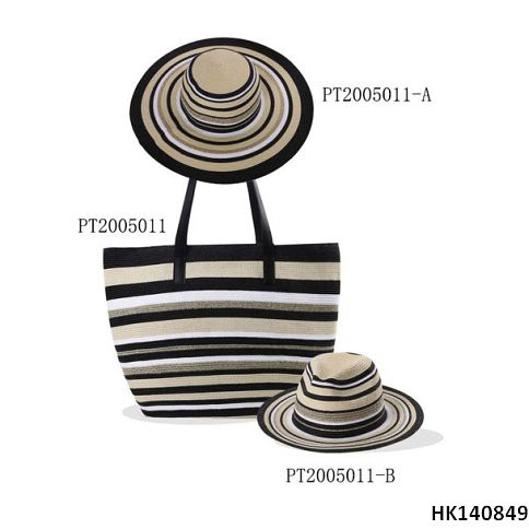 Straw Hat, Straw Bag