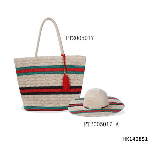 Straw Hat, Straw Bag