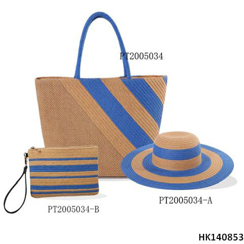Straw Hat, Straw Bag