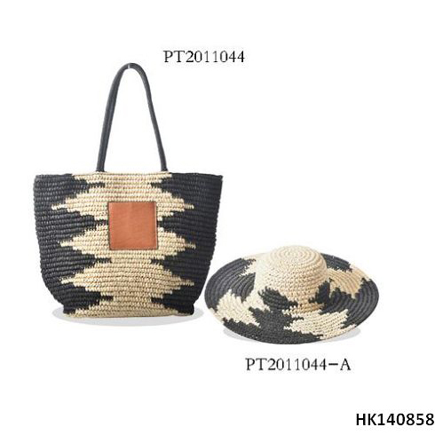 Straw Hat, Straw Bag