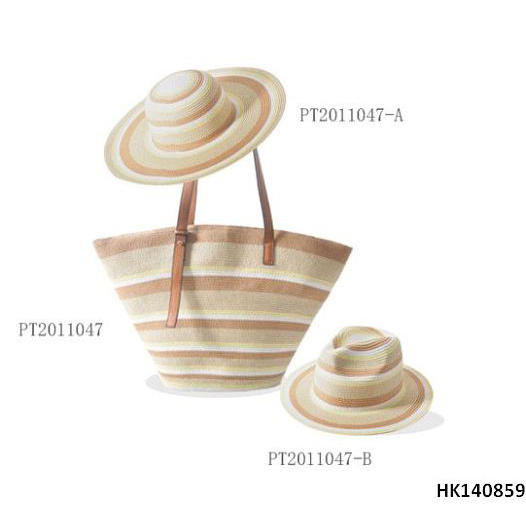 Straw Hat, Straw Bag