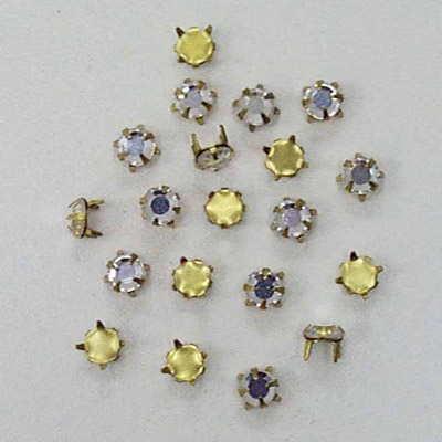 Metal Cup with Flat-back Rhinestone