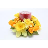 3 inches DAFFODLS CANDLE RING