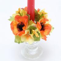 1 inches ANEMONE CANDLE RING
