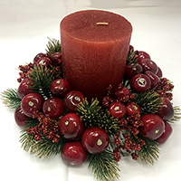 Christmas Candle Ring