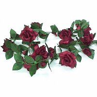 6' French rose garland.