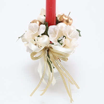 1 inches HYDRANGEA CANDLE RING