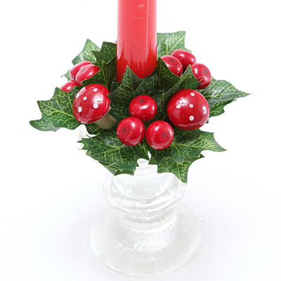 1 inches MUSHROOM CANDLE RING