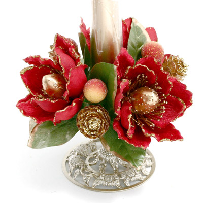 1 inches Magnolia candle ring