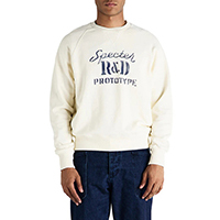 Tubular Knit Crew Neck Fleece