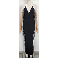 Fringe Knit Dress