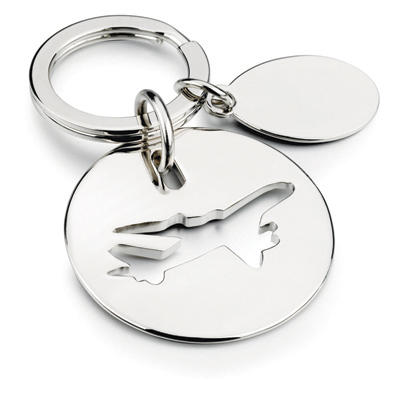 Silver-plated Keychain