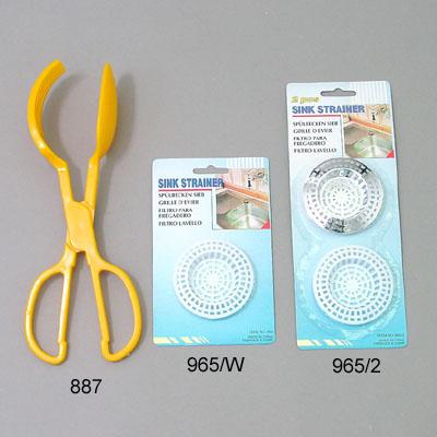 Pinces Pour Servir & Sink Strainer