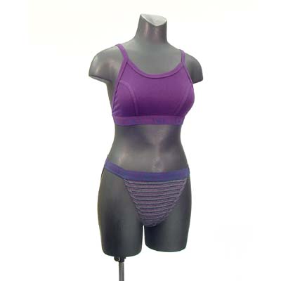 Sportbra & Stripped String Set