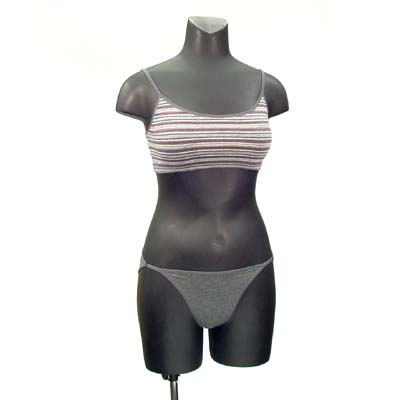 Stripped Sportbra & String Set