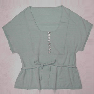 Sell Ladies' loose fit fine knit half cardigan