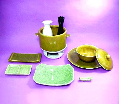 Crackle Glaze Japanese Banquet Sets