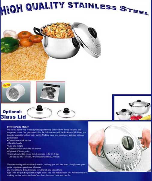 Stainless Steel Pasta Pot