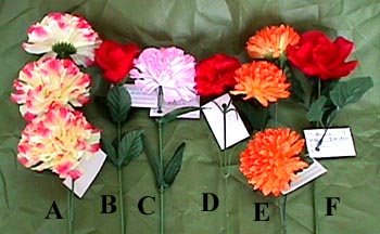 Artificial Polyester Flowers
