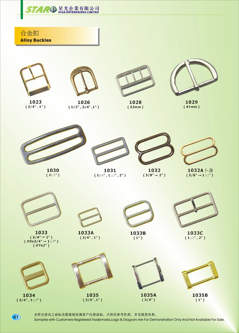 Alloy Buckles
