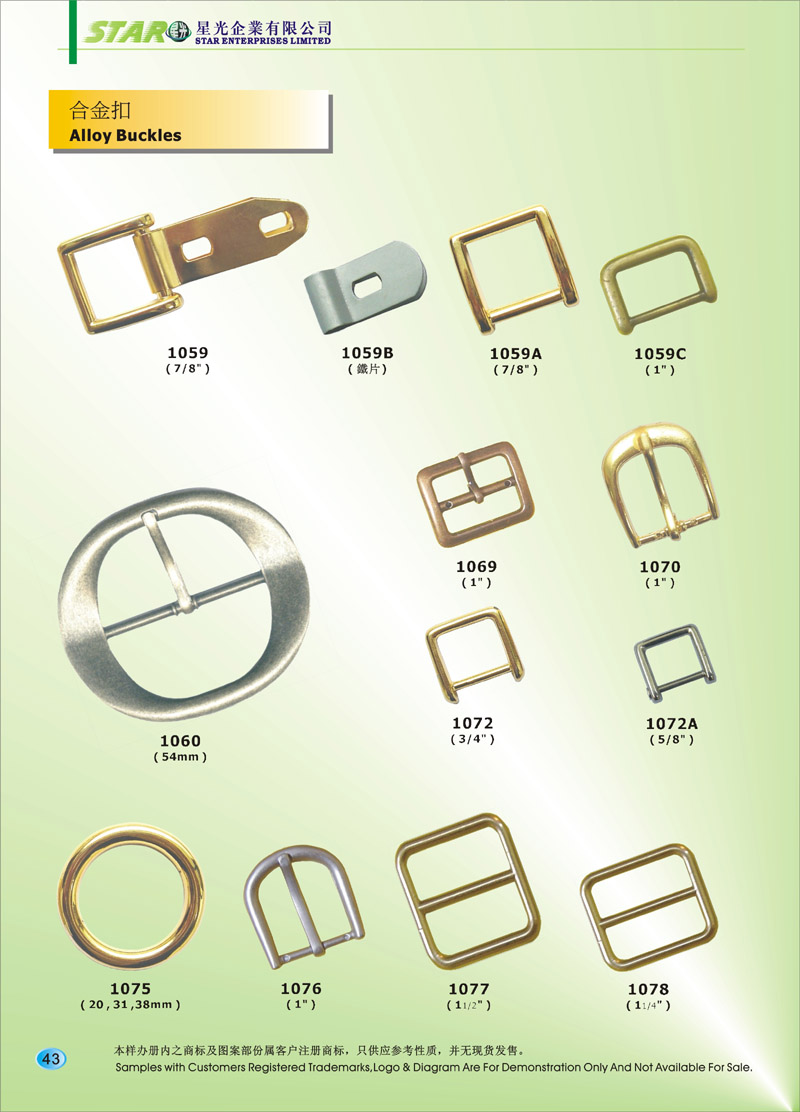 Alloy Buckles