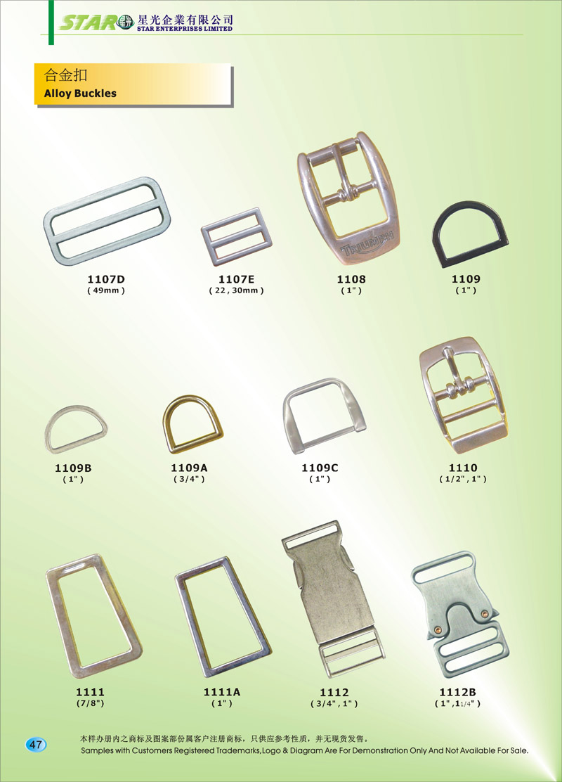 Alloy Buckles