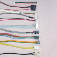 Wire harness w-1.25mm to 8mm pitch connectors