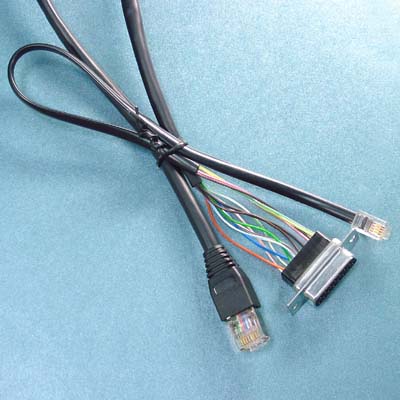 RJ45 to RJ11 To DB15P Cable Assembly