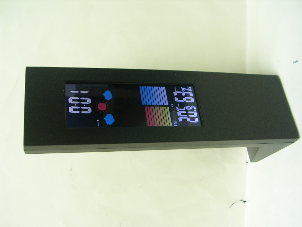 Appealing Color Clock W/ Temperature &/or Humidity