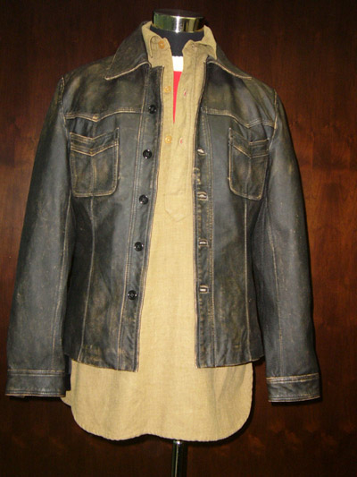 Washed Cow Leather Jackets
