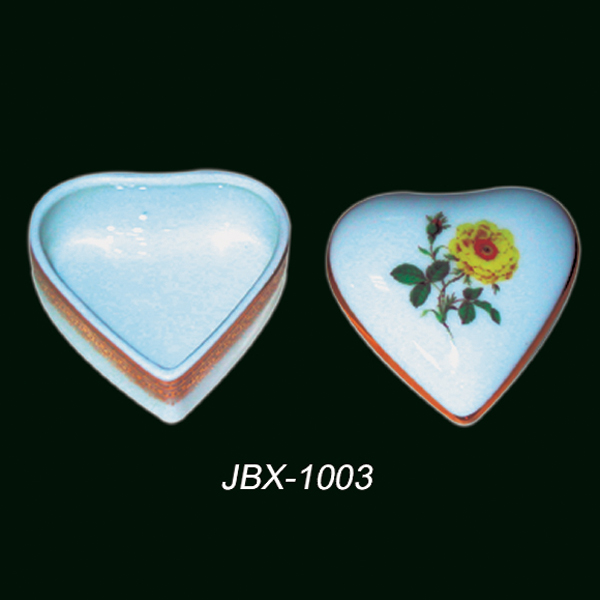 Sell White Porcelain Jewelry Box