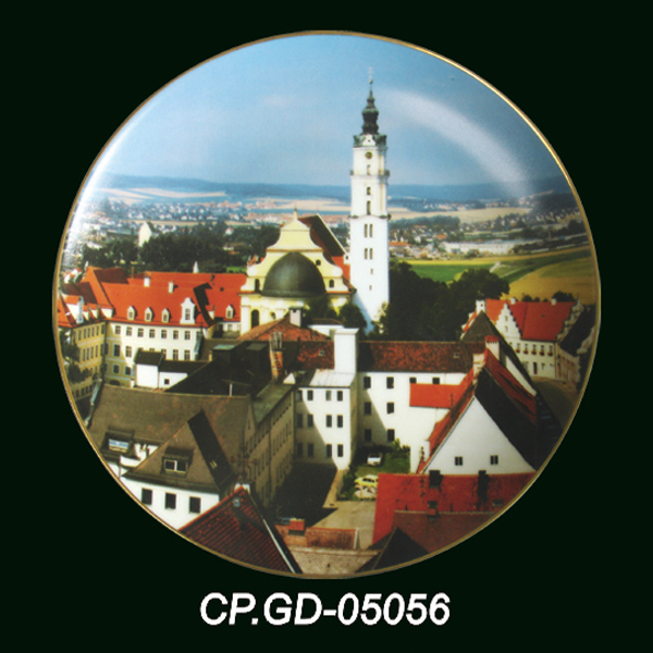 Sell White Porcelain Souvenir Plate