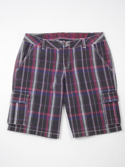 Unisex Yarn Dyed Cargo Shorts