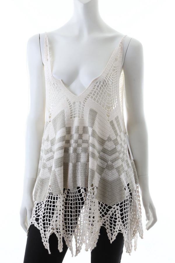 Ladies Crochet Swingy Tank