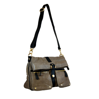 Sell Shoulder bag with 2 front pockets