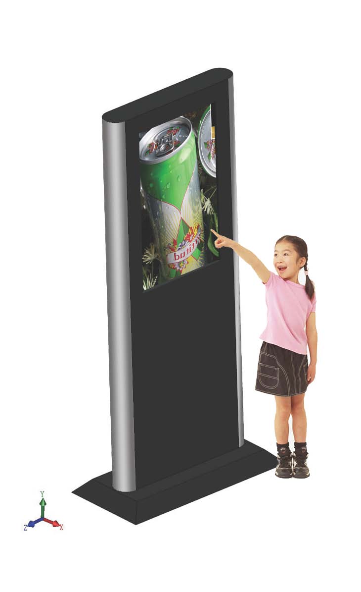 touch information kiosk