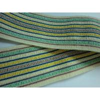 Cotton Woven Elastic with Stripes