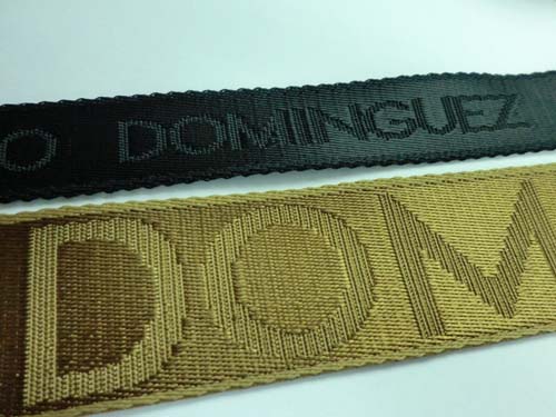 Jacquard Tape with Shinny Wordings
