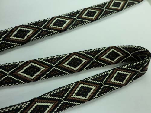 Polyester Woven Tape with Mosaic Effect