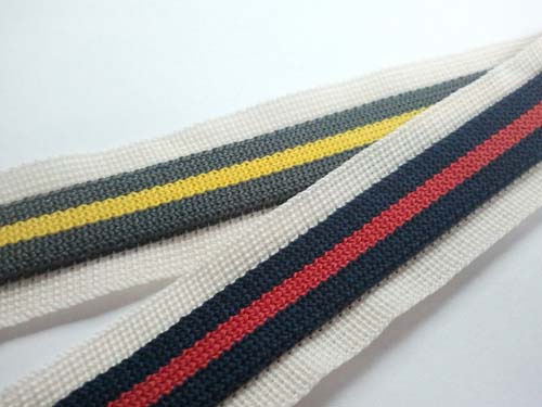 Polyester Knitted Tape with Lenticular Effect