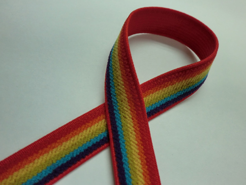 Nylon Rainbow Elastic