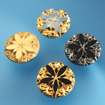 Real Glass Buttons (Handwork)
