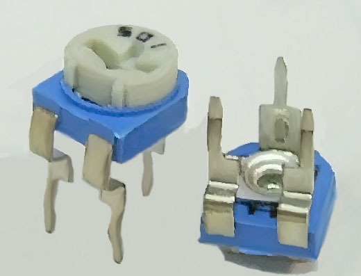 6mm Carbon Film Trimmer Potentiometers