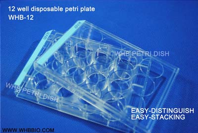 96-well Easy-distinguish Cell Culture Petri Plates